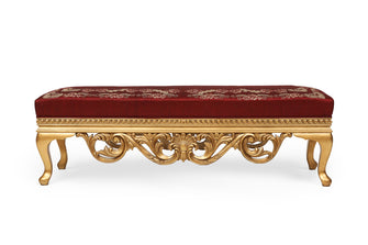 Rococo Style Bed Bench