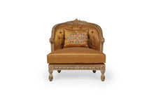 Louis XV Tufted Corbeille Bergere