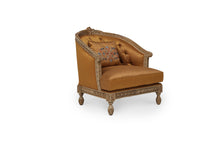 Louis XV Tufted Corbeille Bergere