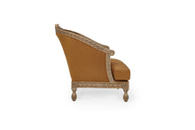 Louis XV Tufted Corbeille Bergere