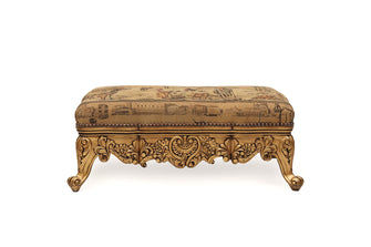 Louis XV Style Tapestry Pouf