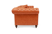 Chesterfield Sofa in Faux Leather