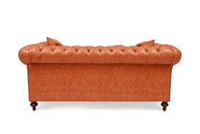 Chesterfield Sofa in Faux Leather