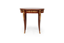 Louis XV Inspired - Oval Corner Table